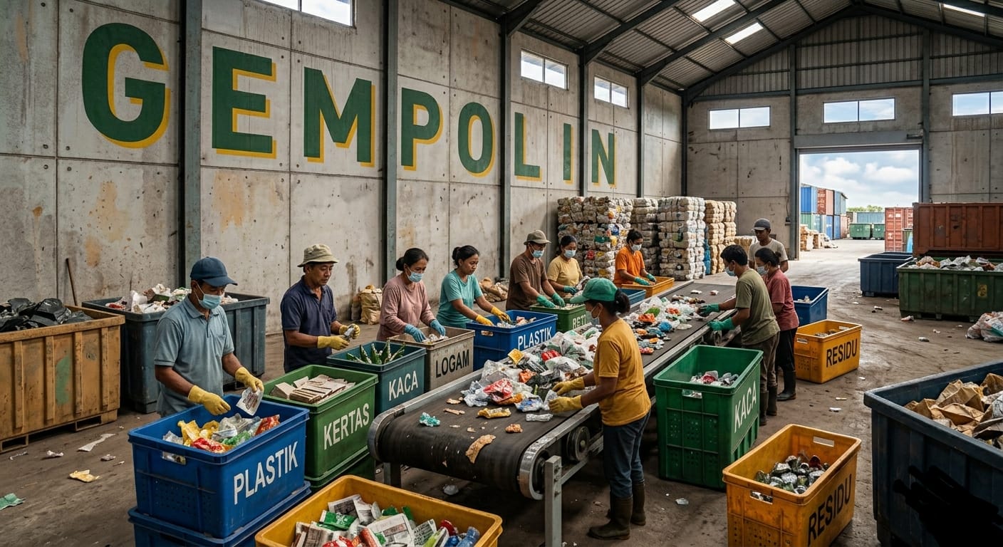 “GEMPOLIN” Jadi Terobosan Pangelolaan Sampah di Kelurahan Gempolsari